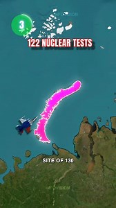 17K views · 167 reactions | Where Did the World Conduct the Most Nuclear Trials? #map #atomic #explore #trending #facts #fyp #desert #usa #documentary #mapanimation #nuclear #viral #educational #science #worldmap #geography #history #knowledge #foryou #nevada | Adz offical | Facebook