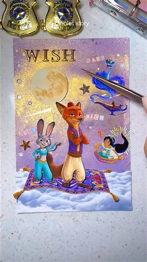 Zootopia 2 Art to Funny snake Dance #disney #art #diy #zootopiadisney #zootopia2