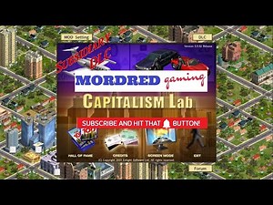 Capitalism Lab Subsidiary DLC First Campaign / Scenario Gameplay Part 1