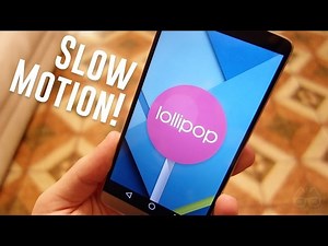 7 Slow-Mo GIFs That Show Off Android Lollipop's Delightful Animations