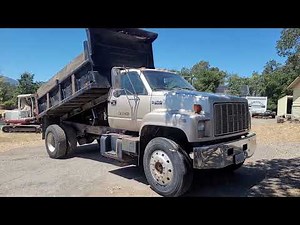1990 GMC TopKick Dump Truck Operational