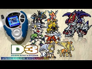Let’s Play DIGIVICE D-3 25th COLOR – Area-41: Adventure 02 Ep 48-49 (MaloMyotismon Attacks!)