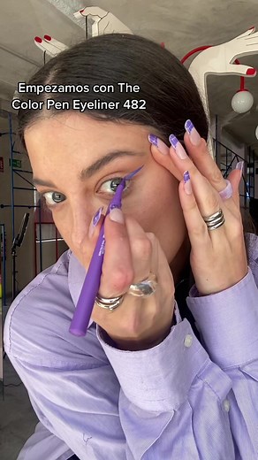 Tutorial de Maquillaje: Delineado Lila con 3INA