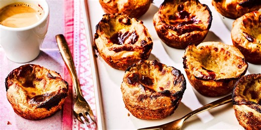 Our cheat’s Portuguese Custard Tart recipe has only 4 ingredients!