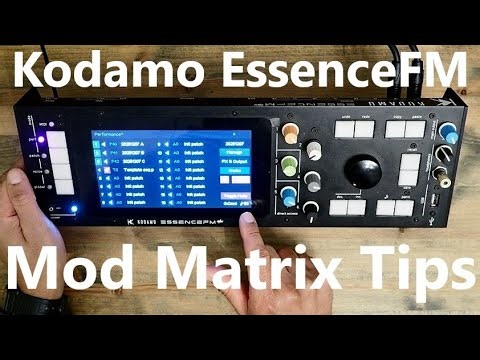 Kodamo EssenceFM Mod Matrix Tutorial – Generative FM Synth Patching & Sound Design