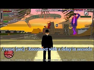 GTA SAMP / SAMPFUNCS RECONNECT+ EASILY RECONNECT / CHANGENAME /UIF SERVER
