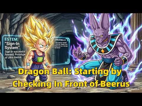 Dragon Ball: Starting by Checking In Front of Beerus