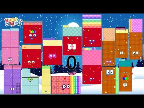 UNLOCKS! Numberblocks Skip Counting by 170! | Learn to Count | educational ‪@ColorArt_id‬ #maths