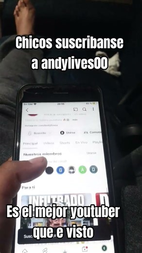etiqueten a andylives00 y suscribanse a su canal