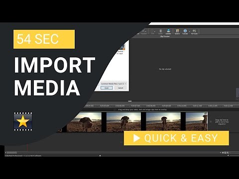 VideoPad Tutorial: How to Import Media in VideoPad