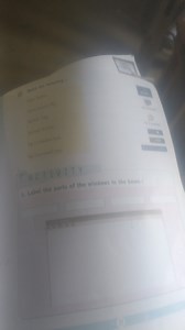 Match the following:Start ButtonQuick Launch BarSystem Tray... | Filo