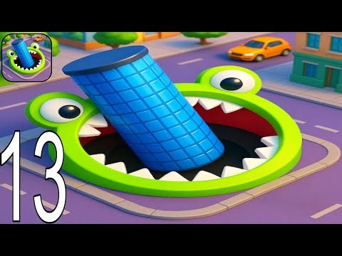 Hole.io - Gameplay Walkthrough Part 13 Tutorial NEW Mobile Game (Android,ios)