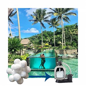 [Hot Item] Eco Polyester Fiber Ball Pool Filter Balls Fiber Ball Filter Media for Water Treatment