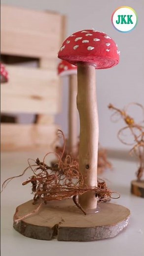 DIY für Kinder: Pilze als Herbstdeko | Bastelidee