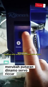 Barangkali belum ada yang tau cara merubah putaran dinamo servo riccar #sewinghacks #tutorial | Achmad Yani