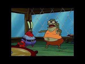 Bubble bass throws squidward