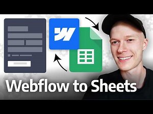 Connect Webflow Forms To Google Sheets (Integration Tutorial)