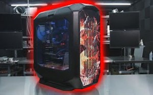 【V1 Tech】鬼泣Devil May Cry 主题PC！！老贼船780T电脑更换新配件 延时装机 - 华硕M7F主板 -