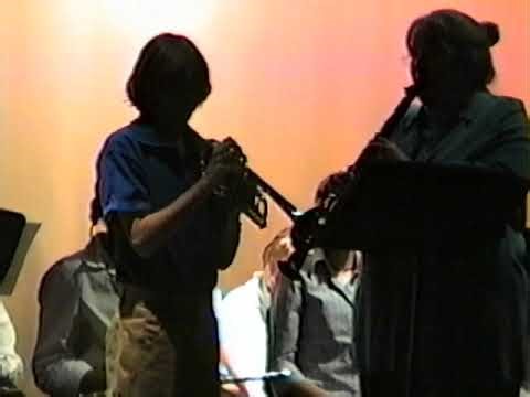 Wake Forest Middle School (WFR) Band 2005 - 7th grade trumpet improvisation