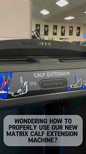 Here’s a quick tutorial for our brand new calf extension machine! Feel free to reach out to our staff if you have any questions. #workout #TransformYourWorld | Ladies World