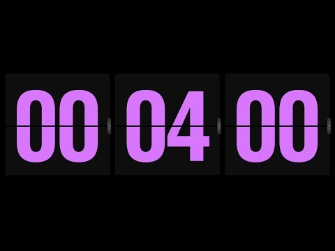 4 Minute Purple Timer ⏱️ | Breathe Deeply & Relax Your Mind 🌙