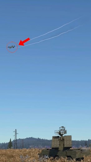 SA-8 Osa Missile System Tracks A-10 Warthog in Action! | Raja Gaming