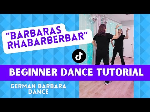 💃 "BARBARAS RHABARBERBAR" Dance 💃 TikTok German Dance 💃 (BEGINNER DANCE TUTORIAL) 💃 Step-by-Step! 💃