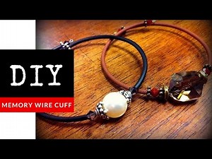 Bit Of Bling Memory Wire Bracelet DIY with The Bead Place