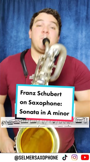 Schubert's High Notes on the Saxophone: A Classical Journey