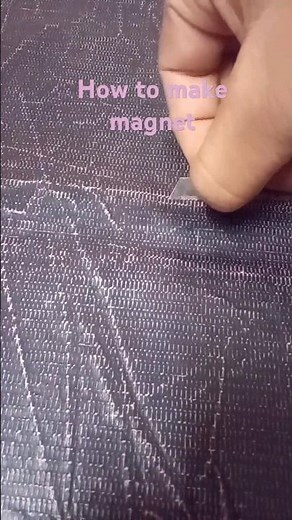 how to make magnet at home