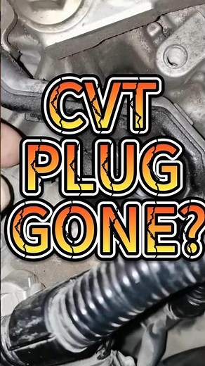 Honda CVT Fill Plug Popped Out Fix the Clogged Vent Before It's Too Late! #mechanics #diycarfix