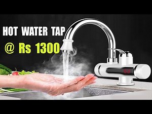 ELECTRIC HOT WATER TAP - CHEAPEST GEYSER - UNBOXING