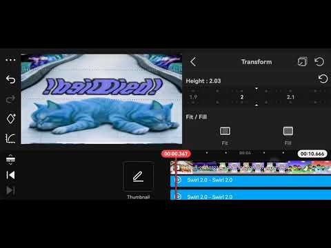 How to make not scary on kinemaster (better version) without using a ripple
