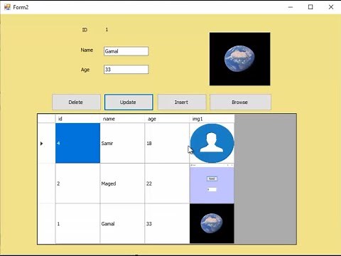 How to update,delete image into a sql server database using vb.net with Full Code (Part1+part2)