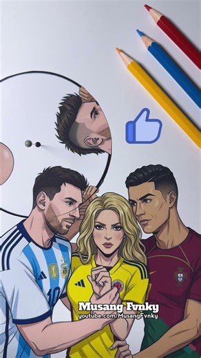 DAI DAI SHAKIRA WORLD CUP MESSI X RONALDO