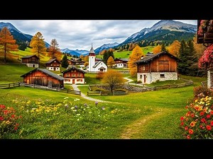 Germany's Hidden Paradise - Peaceful Autumn Walk in the Bavarian Alps | German village Ambience