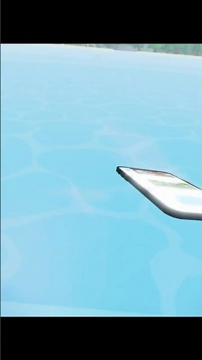 Losing my phone in the lake #roblox #drainthelake