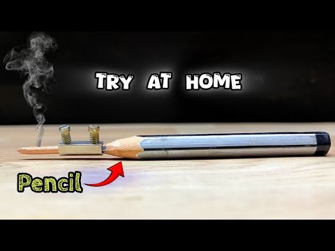 Make a soldering iron using a pencil