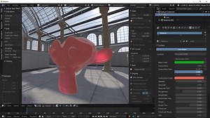 Real time Sub Surface Translucency in Blender 2.80