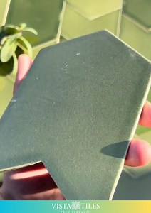 Green Ceramic Tile, Unique Design Ceramic , Design,wall Decoration, Ceramic Art , Arrowhead Tile , Natural Artistic Colors Tiles, - Etsy Canada