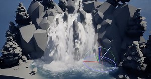 Check Out This Real-Time Procedural Waterfall Generator in UE5