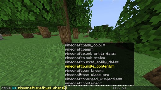 Minecraft java 超简单自定义物品名称