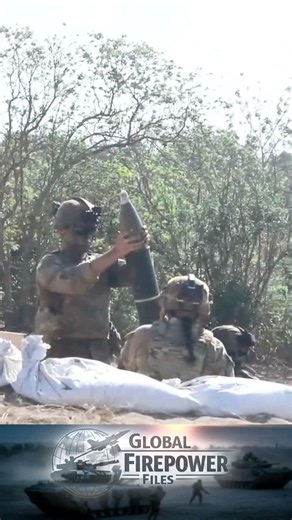 The INSANE Shockwave of a US Heavy Mortar! #shorts #army