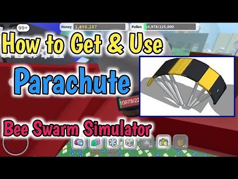 How To Get And Use Parachute In Bee Swarm Simulator (2026) Parachute Guide In Bee Swarm Sim