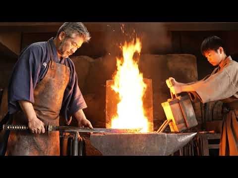 How a Real Samurai Sword Is Made