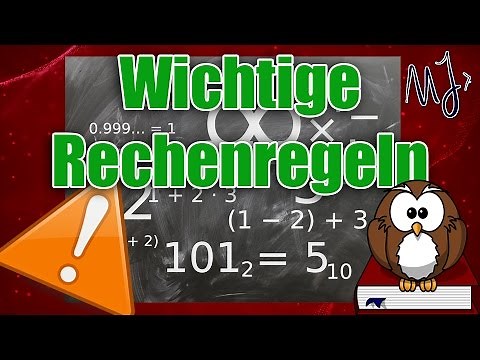 Mathe Rechenregeln - Grundlagen, die schnell vergessen werden und wichtig sind!