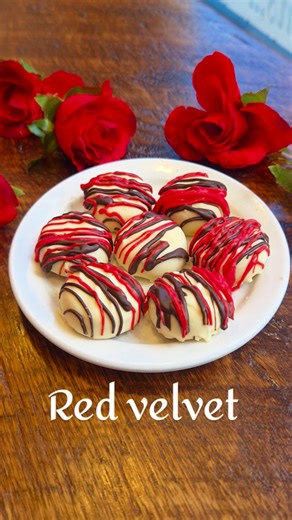 Ruby’s Chocolates • Cincinnati Chocolate Shop on Instagram: "This is yet another reminder that Valentine's Day is coming up VERY soon! Our seasonal red velvet truffles have a luxurious red velvet core and are coated in premium white chocolate, then drizzled for a little extra flair 💃 These are the perfect addition to a little gift box for your loved one, we'll even put a bow on it! ▪︎ ▪︎ We're open this evening until 6 PM, and open as long as nature allows tomorrow! You can always call or order