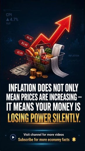 Inflation Explained in One Sentence | Why Your Money Is Losing Value