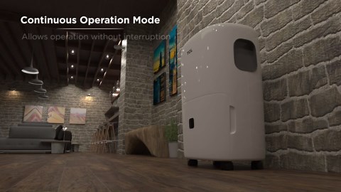 TCL Home 4500 Sq. Ft. 50 Pint Dehumidifier with Built-In Pump (TDW50EP20)