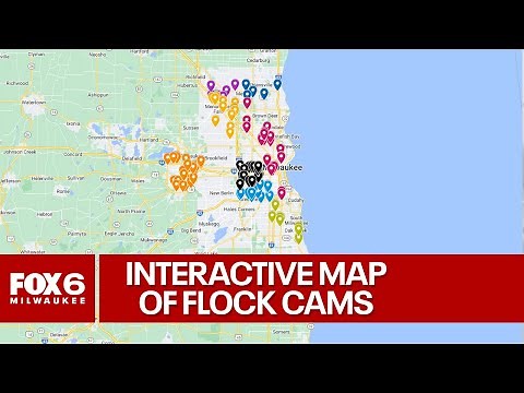 Interactive map of Flock cameras | FOX6 News Milwaukee